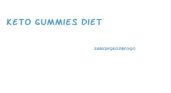 Keto Gummies Diet