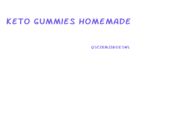 Keto Gummies Homemade