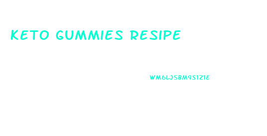 Keto Gummies Resipe