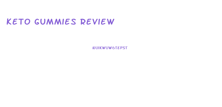 Keto Gummies Review