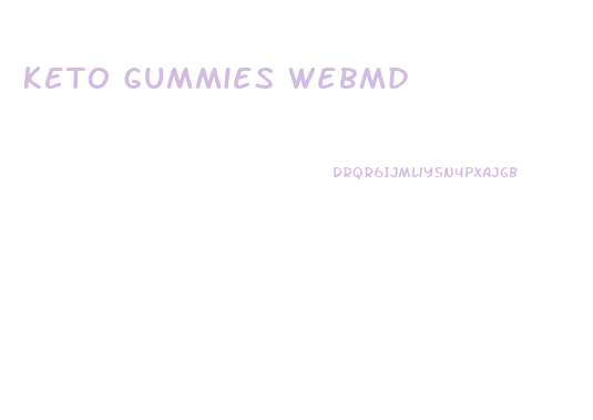 Keto Gummies Webmd
