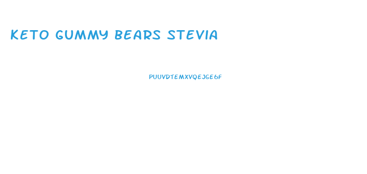 Keto Gummy Bears Stevia