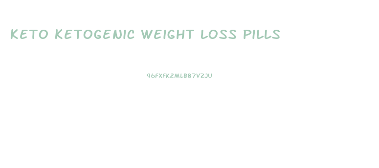 Keto Ketogenic Weight Loss Pills