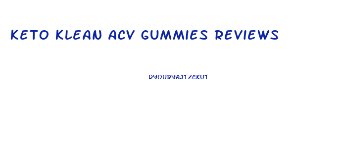 Keto Klean Acv Gummies Reviews