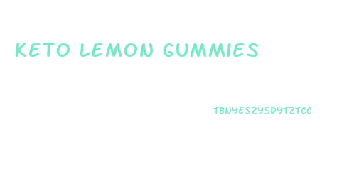Keto Lemon Gummies