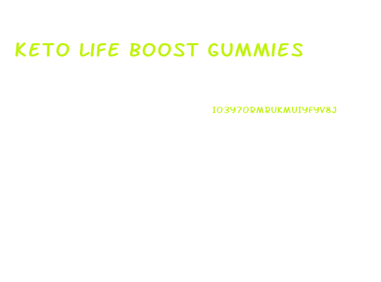 Keto Life Boost Gummies
