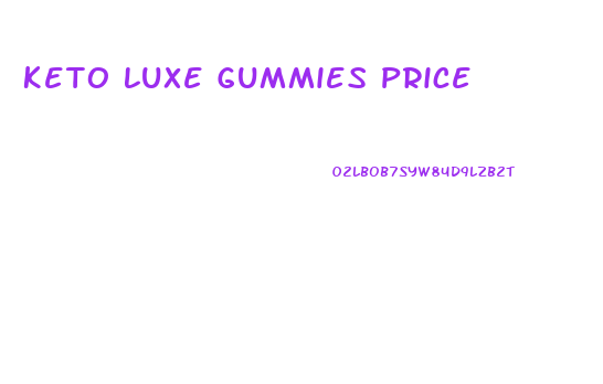 Keto Luxe Gummies Price