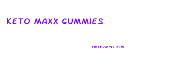 Keto Maxx Gummies