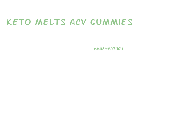 Keto Melts Acv Gummies