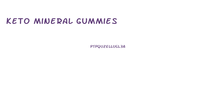 Keto Mineral Gummies