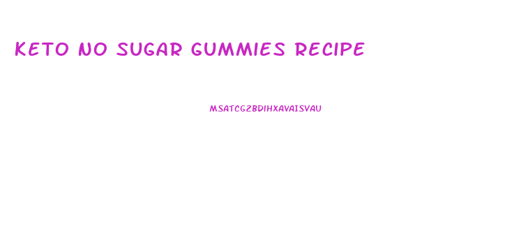 Keto No Sugar Gummies Recipe