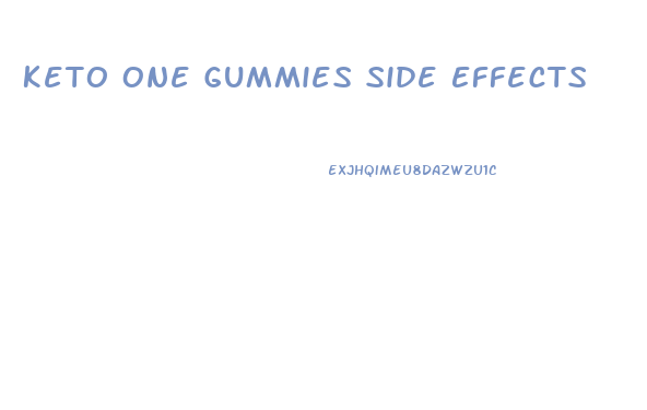 Keto One Gummies Side Effects