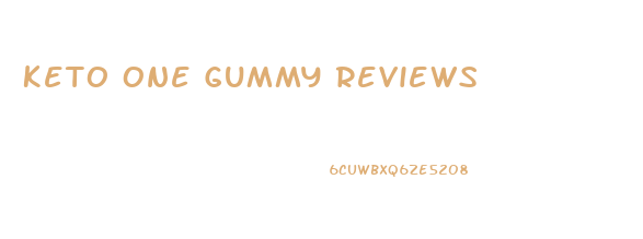 Keto One Gummy Reviews