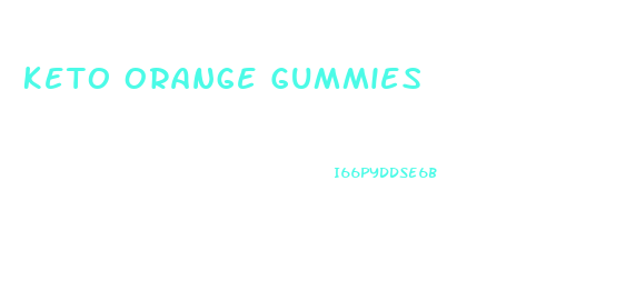 Keto Orange Gummies