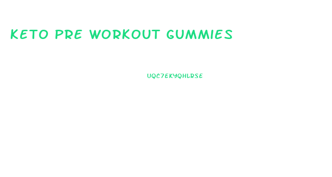 Keto Pre Workout Gummies