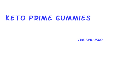 Keto Prime Gummies