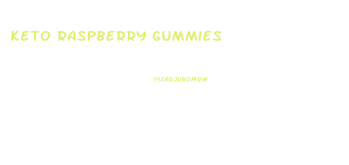 Keto Raspberry Gummies