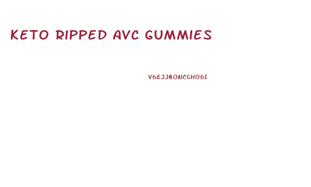 Keto Ripped Avc Gummies