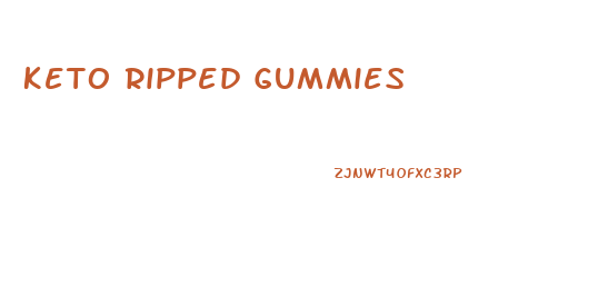 Keto Ripped Gummies