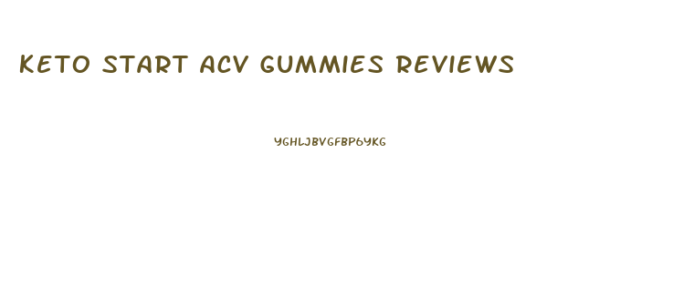 Keto Start Acv Gummies Reviews
