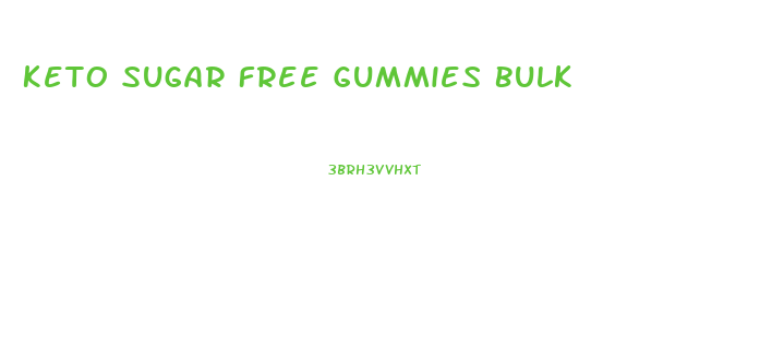 Keto Sugar Free Gummies Bulk