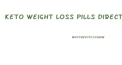Keto Weight Loss Pills Directions