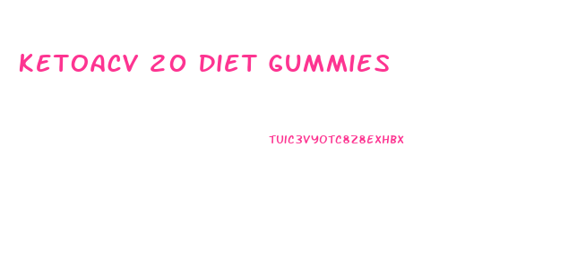 Ketoacv 20 Diet Gummies