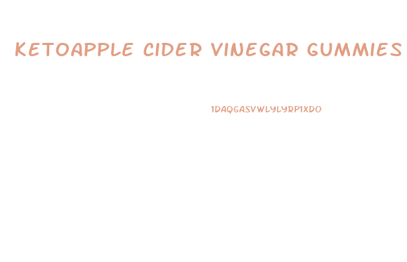 Ketoapple Cider Vinegar Gummies