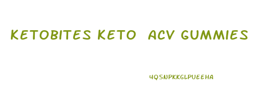 Ketobites Keto Acv Gummies