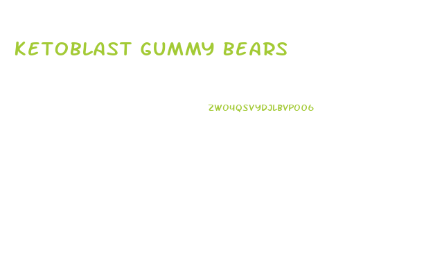 Ketoblast Gummy Bears