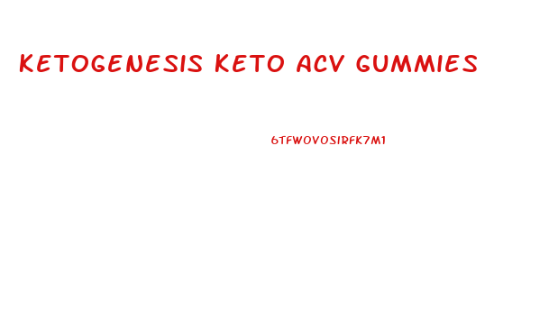 Ketogenesis Keto Acv Gummies