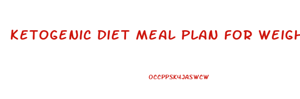 Ketogenic Diet Meal Plan For Weight Loss Free