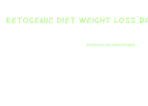 Ketogenic Diet Weight Loss Randomi