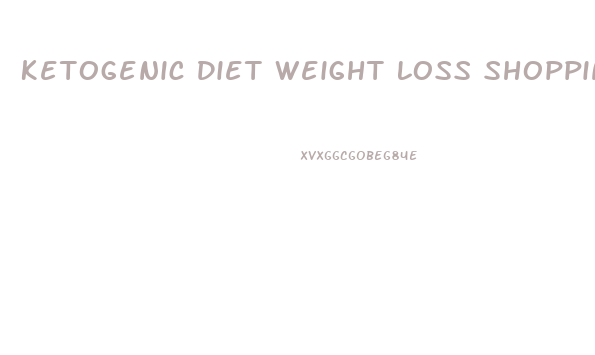 Ketogenic Diet Weight Loss Shopping List