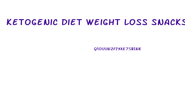 Ketogenic Diet Weight Loss Snacks