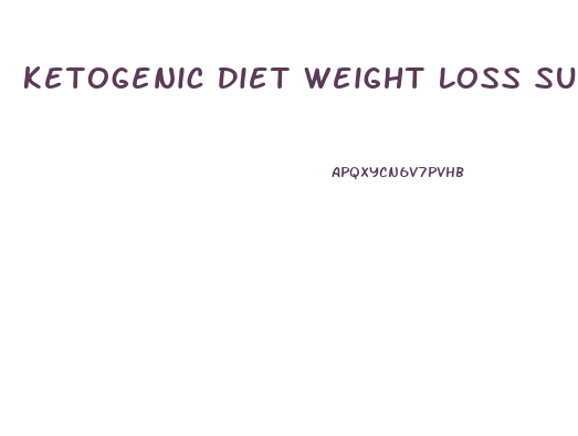 Ketogenic Diet Weight Loss Supplements