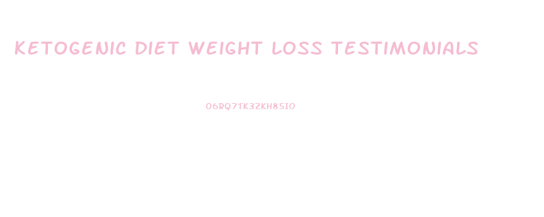 Ketogenic Diet Weight Loss Testimonials