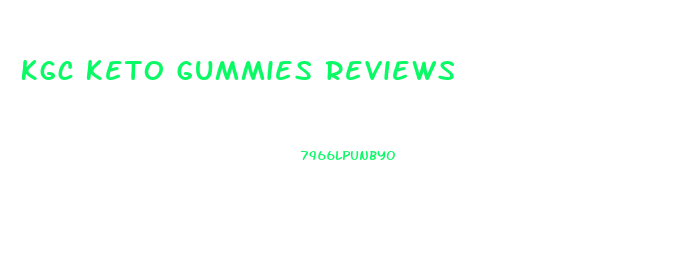 Kgc Keto Gummies Reviews