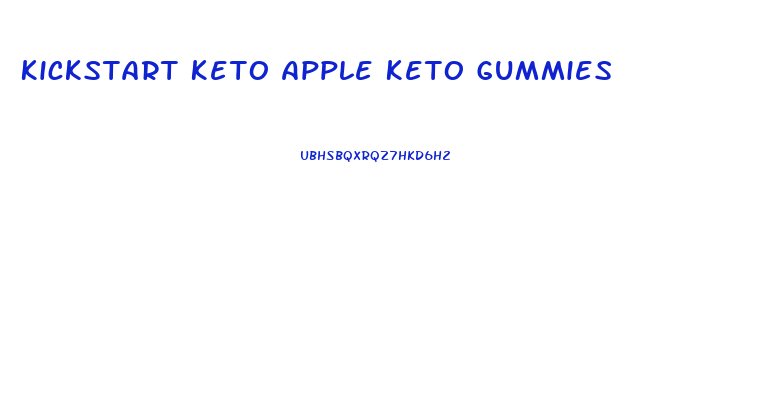 Kickstart Keto Apple Keto Gummies