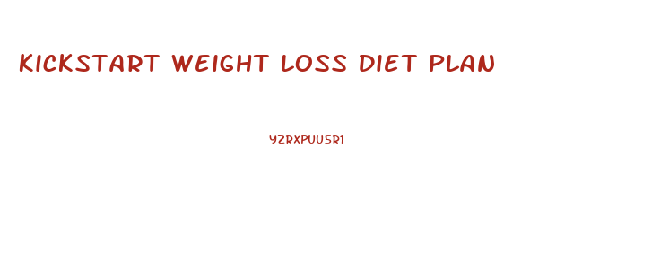 Kickstart Weight Loss Diet Plan