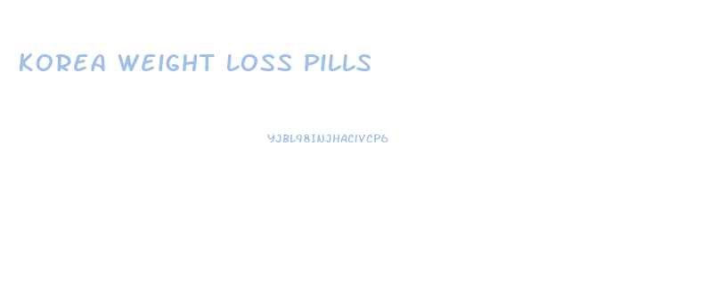 Korea Weight Loss Pills