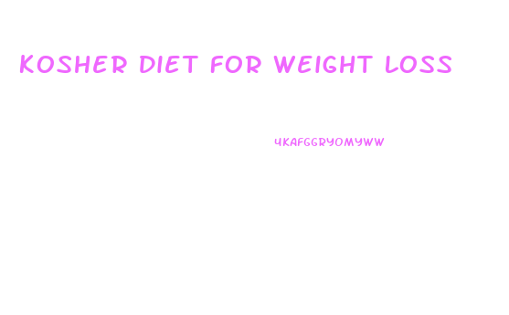 Kosher Diet For Weight Loss