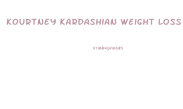 Kourtney Kardashian Weight Loss Gummies