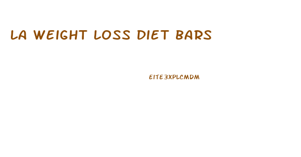 La Weight Loss Diet Bars