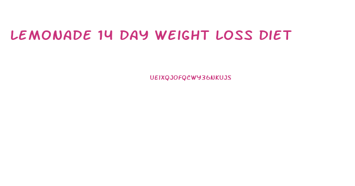 Lemonade 14 Day Weight Loss Diet