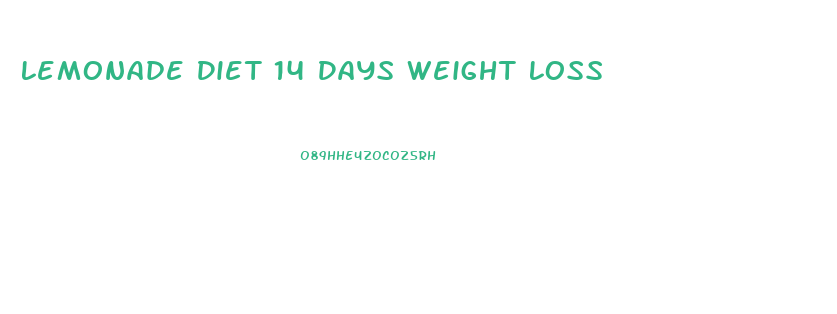 Lemonade Diet 14 Days Weight Loss