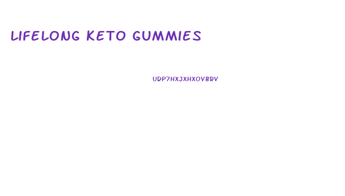 Lifelong Keto Gummies