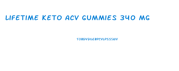 Lifetime Keto Acv Gummies 340 Mg