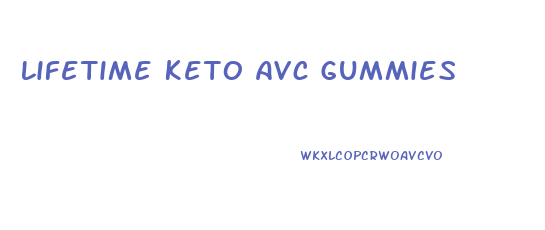 Lifetime Keto Avc Gummies