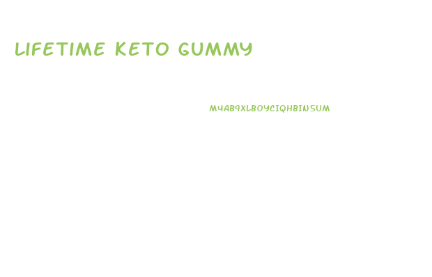 Lifetime Keto Gummy